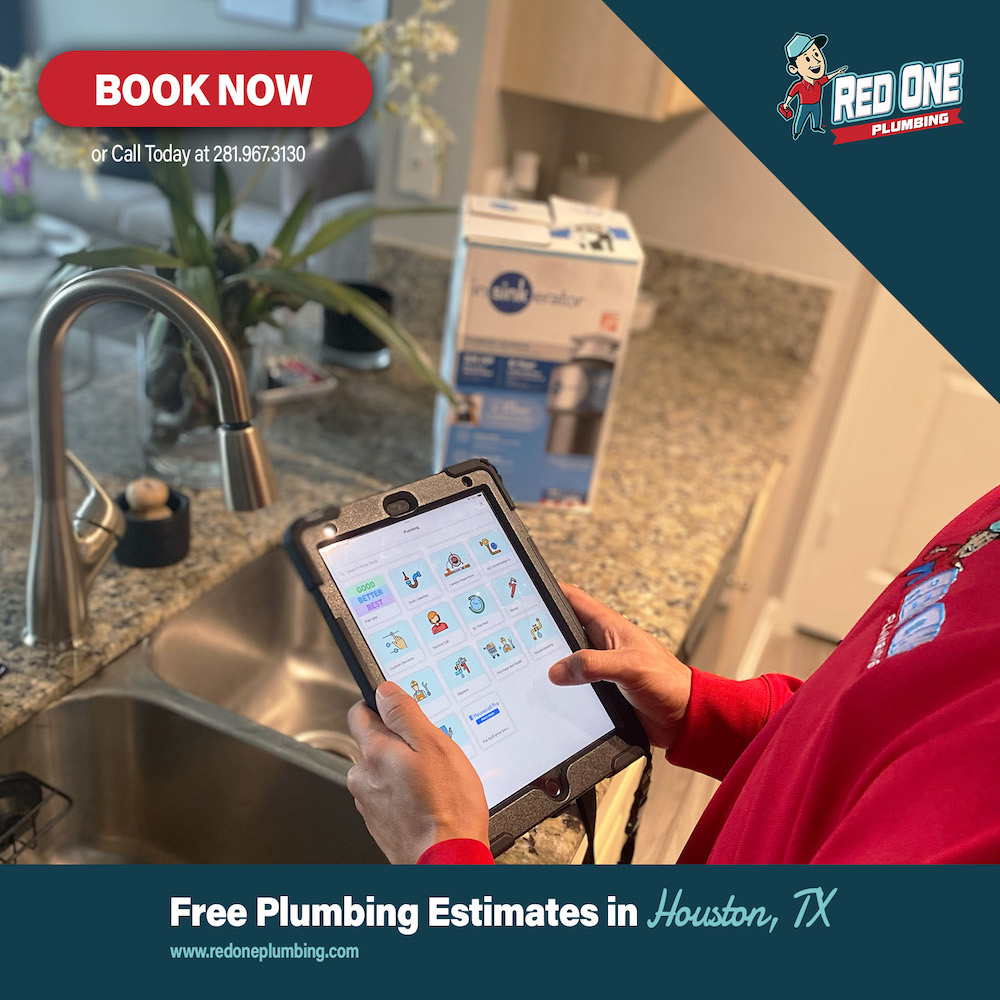 free estimates for plumbing services in Houston, TX