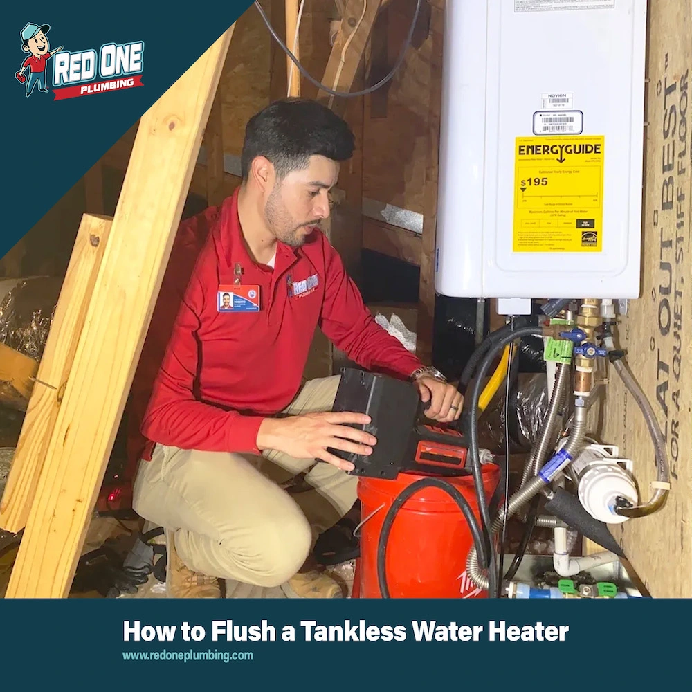How to flush a tankless water heater guide